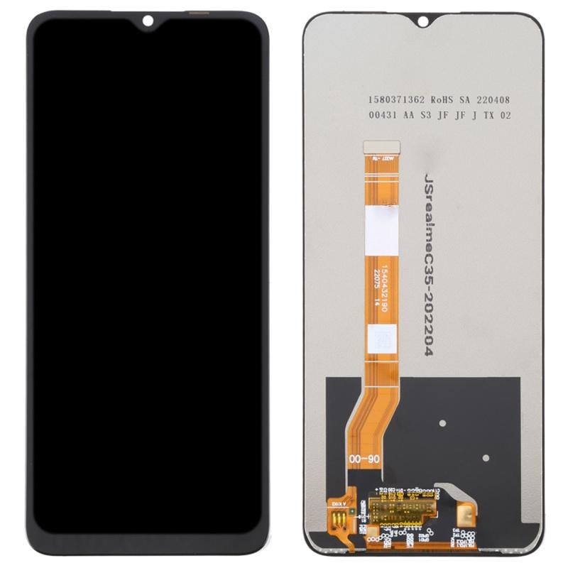 

For Realme C35 4G/Narzo 50A Prime OEM Grade S LCD Screen and Digitizer Assembly Replacement Part (without Logo) A