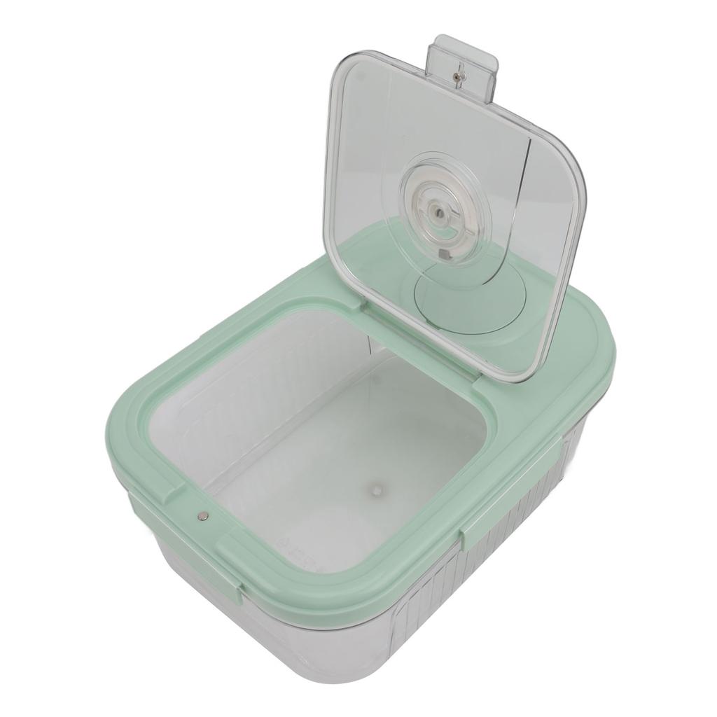 Rice Container Kitchen Dry Food Rice Storage Box Airtight Rice Dispenser Rice Storage Bin Household Cereal Dispenser