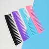 1pcs Resin Wide Tooth Curly Hair Salon Hairdressing Comb Hairbrush