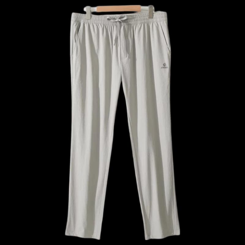 MaoRen Men s Summer Ice Silk Cooling Quick-Dry Casual Pants 4XL