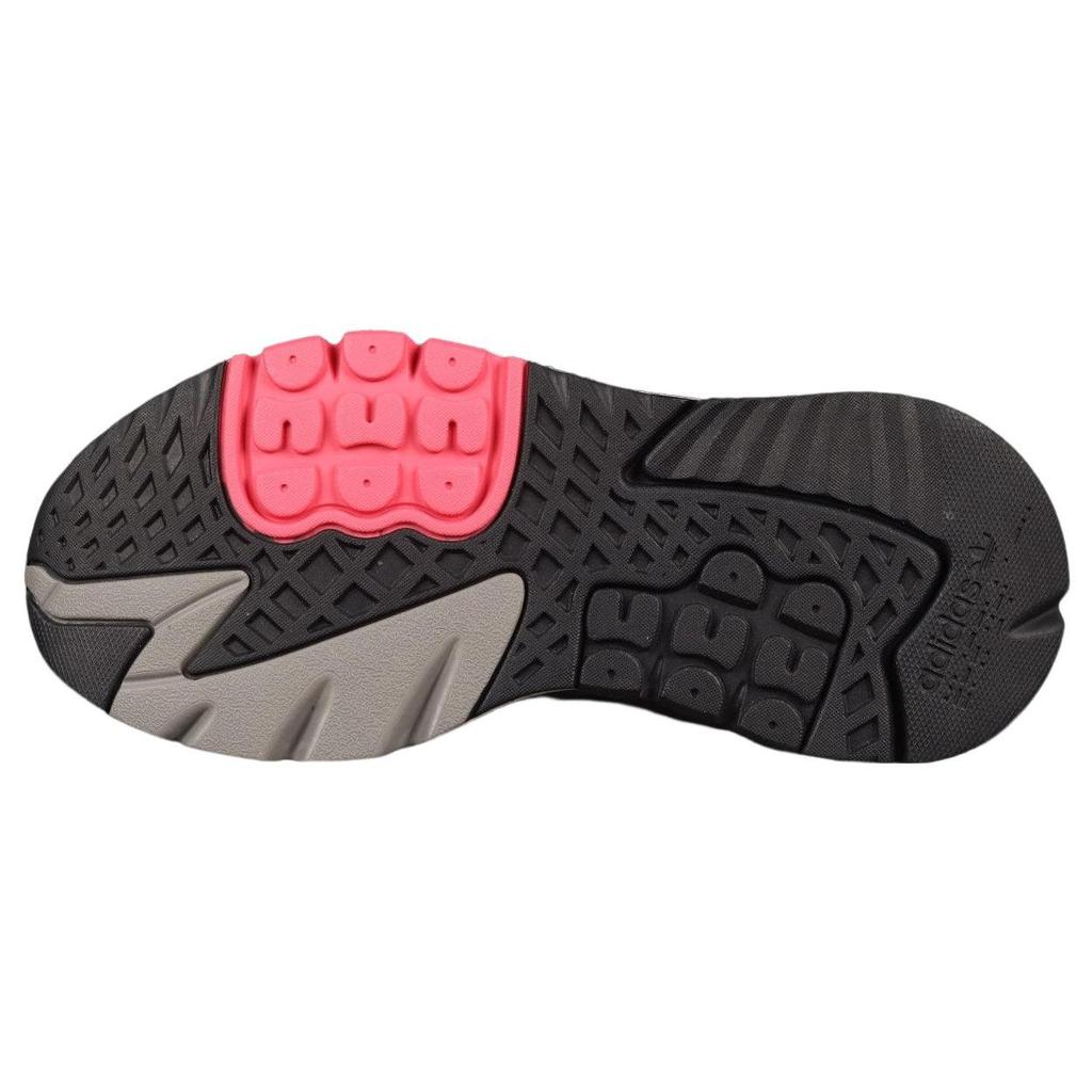 Adidas Originals Nite Jogger Fabric Sports Durable Balance Low-Top Lifestyle Shoes Unisex Sneakers Gray Black HP2332