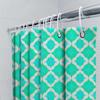 Modern Blue White Bath Curtains For Home Decor Bathroom Shower Curtain With Hook Rings Set In Multiple Colors Available