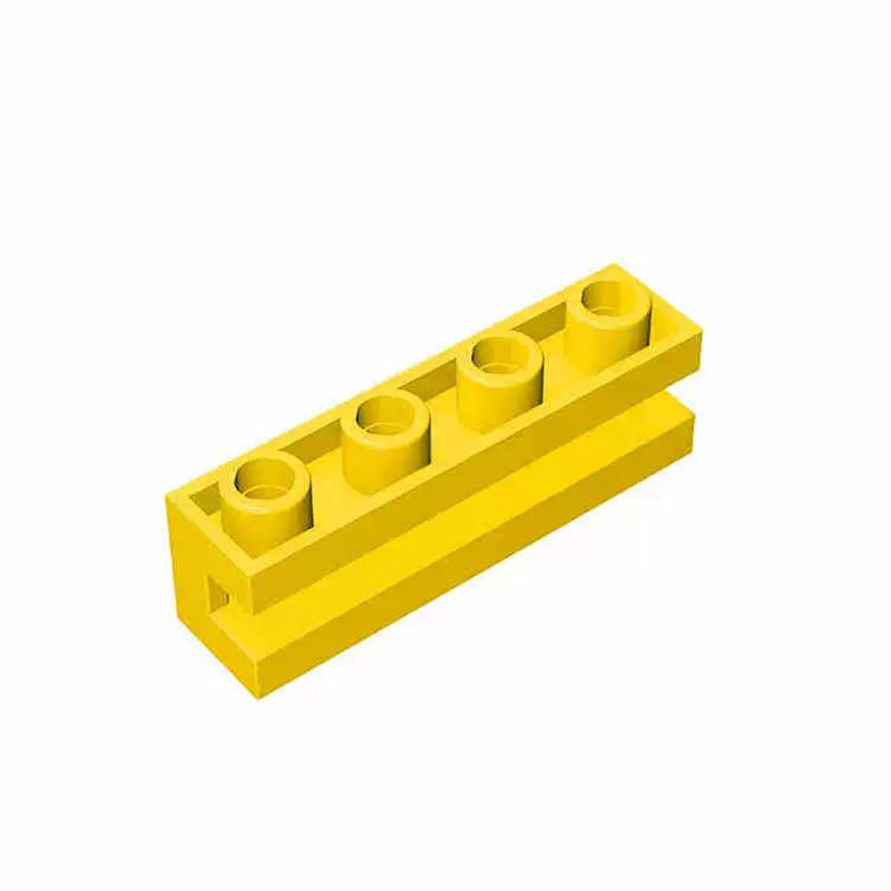 50g/39PCS 2653 Modified Groove 1x4 Building Blocks Moc Compatible with Bricks DIY Children Toys Assembly Tech Parts