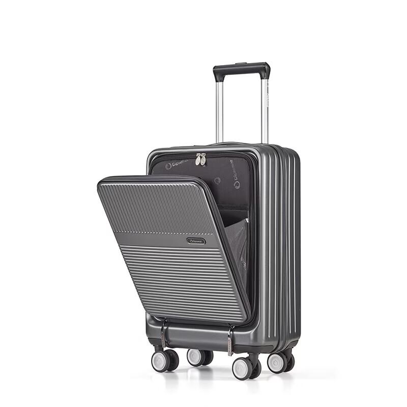 Diplomat HM-61192-1 Front-Opening Expandable Suitcase