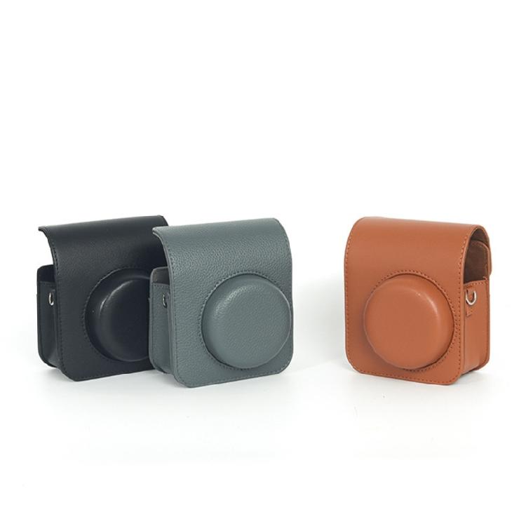 PU Leather Camera Case Solid Color Wear Resistant Shockproof Soft Camera Protective Cover Accessories for Mini 41 Camera