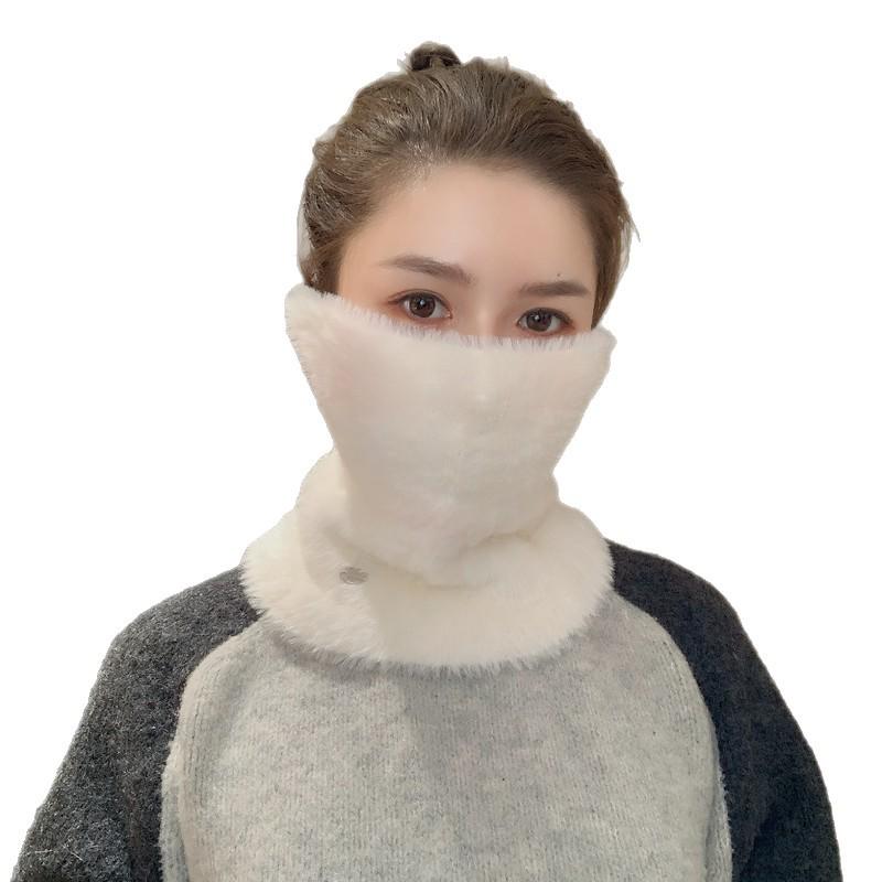 Unisex Windproof & Warm Knitted Mink Snood Hat