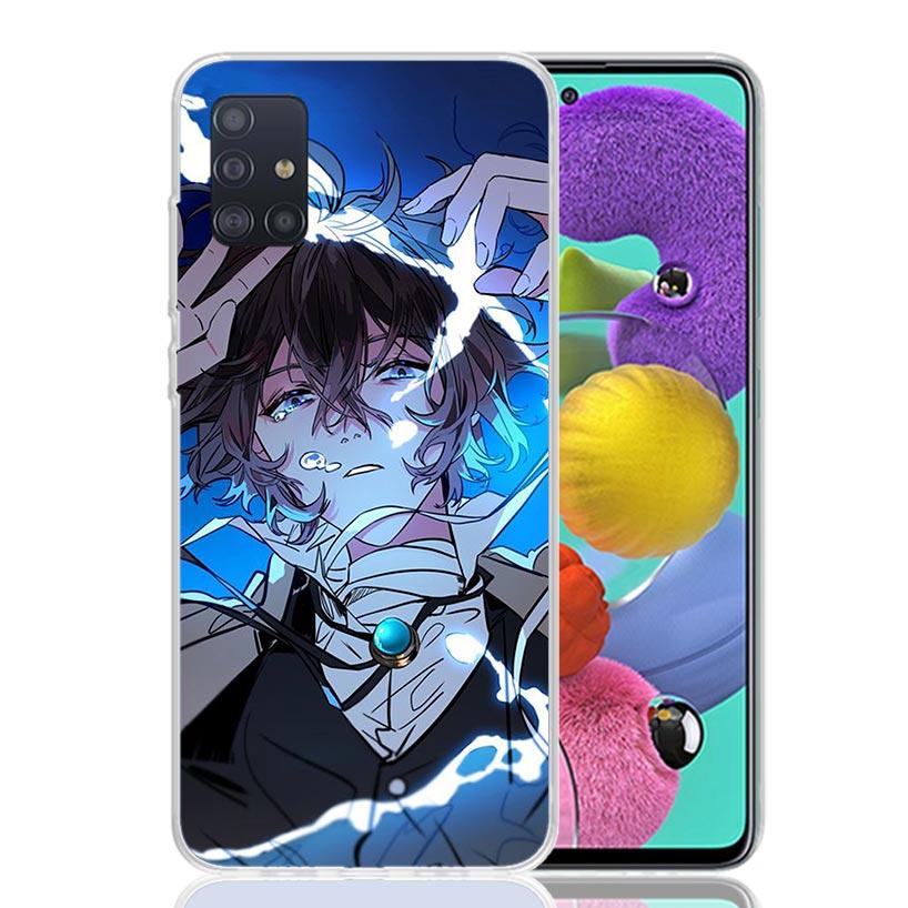Bungo Stray Dogs Dazai Phone Case For Samsung Galaxy A52 A32 A22 A12 A02S A50S A30S A51 A31 AA71 Note 20 Ultra 10 S10 Plus Galax