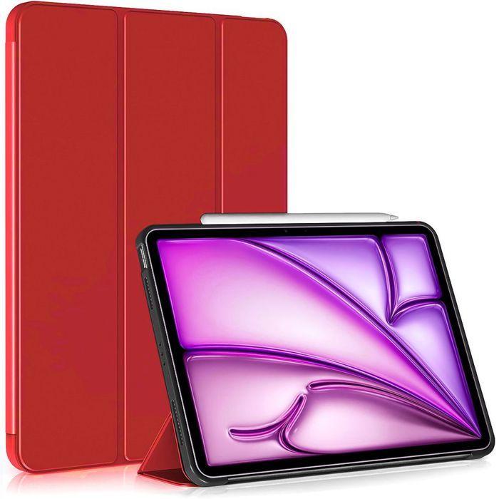 Coque pour iPad Air 11" - E.F.Connection - Protection Antichoc - Anti-Rayures - Rouge