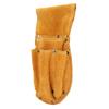Thickened Tool Waist Bag Durable Multifunctional Yellow Cowhide Hardware Tool Storage Toolkit