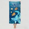 Cartoon cute Capybara Towel Drying Bath Towel Applicable To Light Swimming Camping Yoga Beach Out