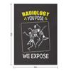 Radiology You Pose We Expose Throw Blanket sofa bed Decoratives Luxury Brand Personalized Gift Blankets