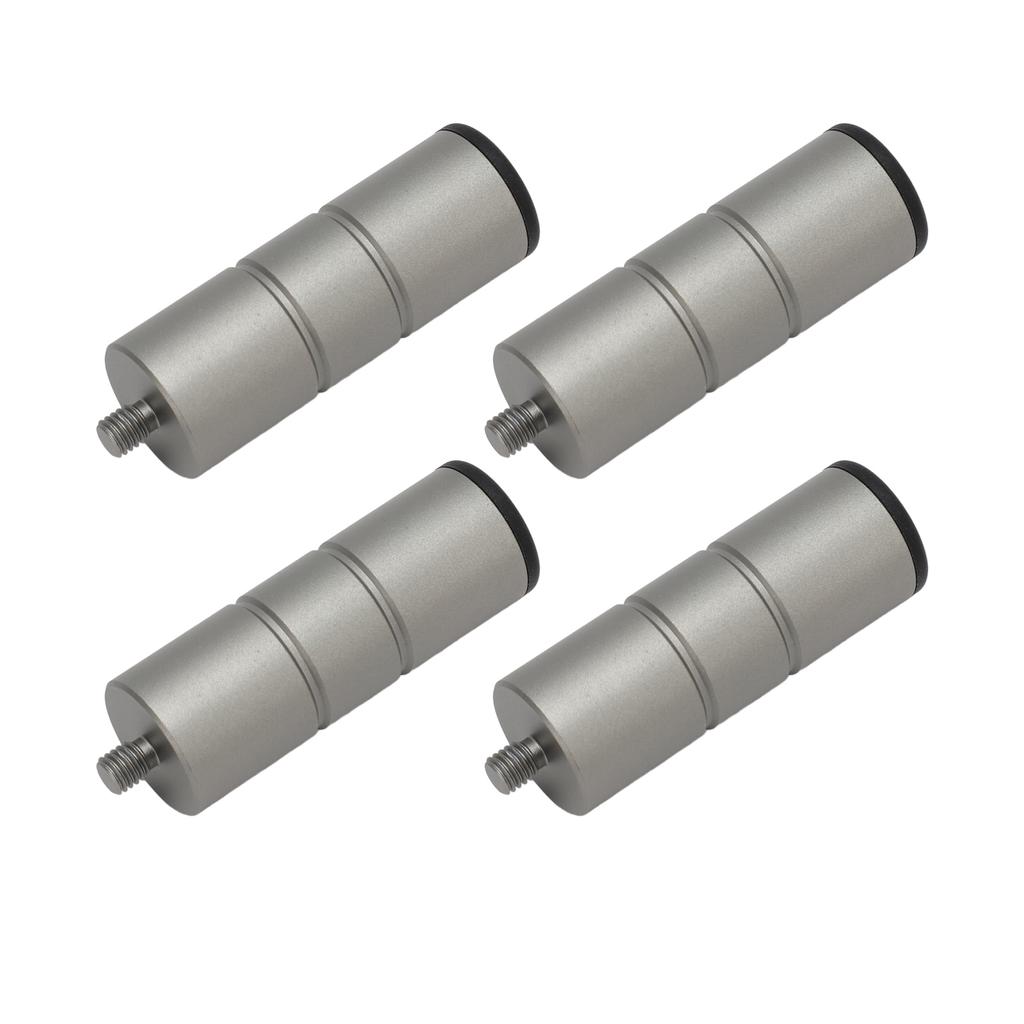 4 Stk. Graviermaschinen-Erhöhung 50mm Erhöhter Fußpad Rutschfeste Aluminiumlegierung Stützsäule für Gravur