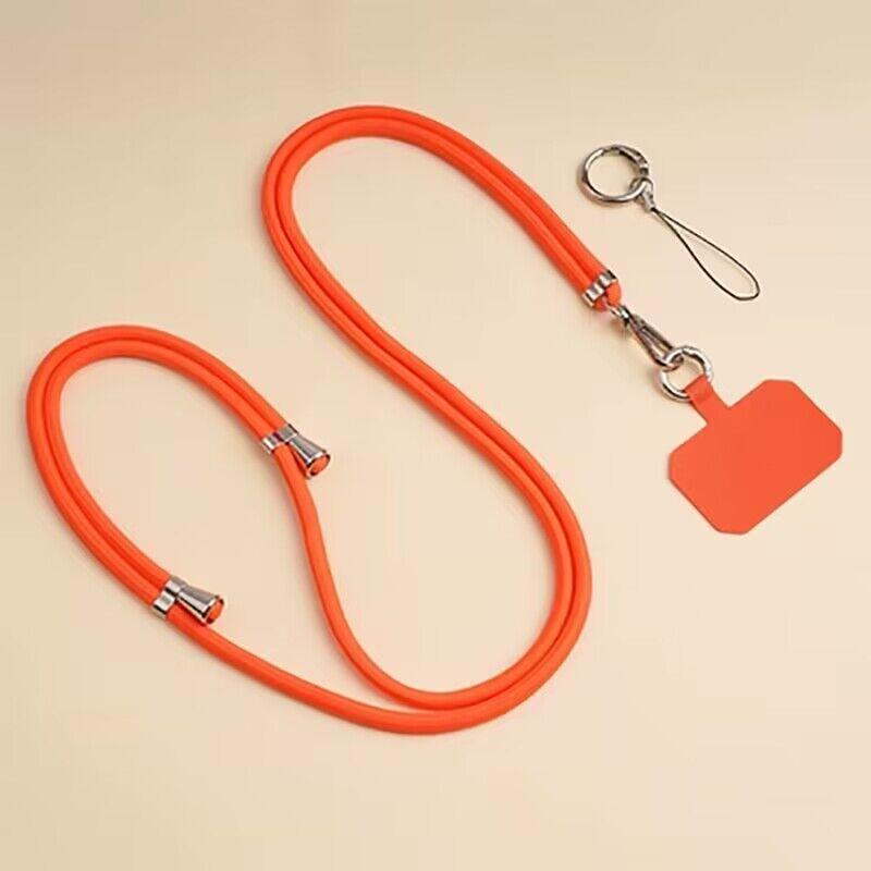 Upgrade Umhängeband mit Ring Universell Handy Verstellung Langes Hängeband mit Clip Anti-Verlust Lanyard