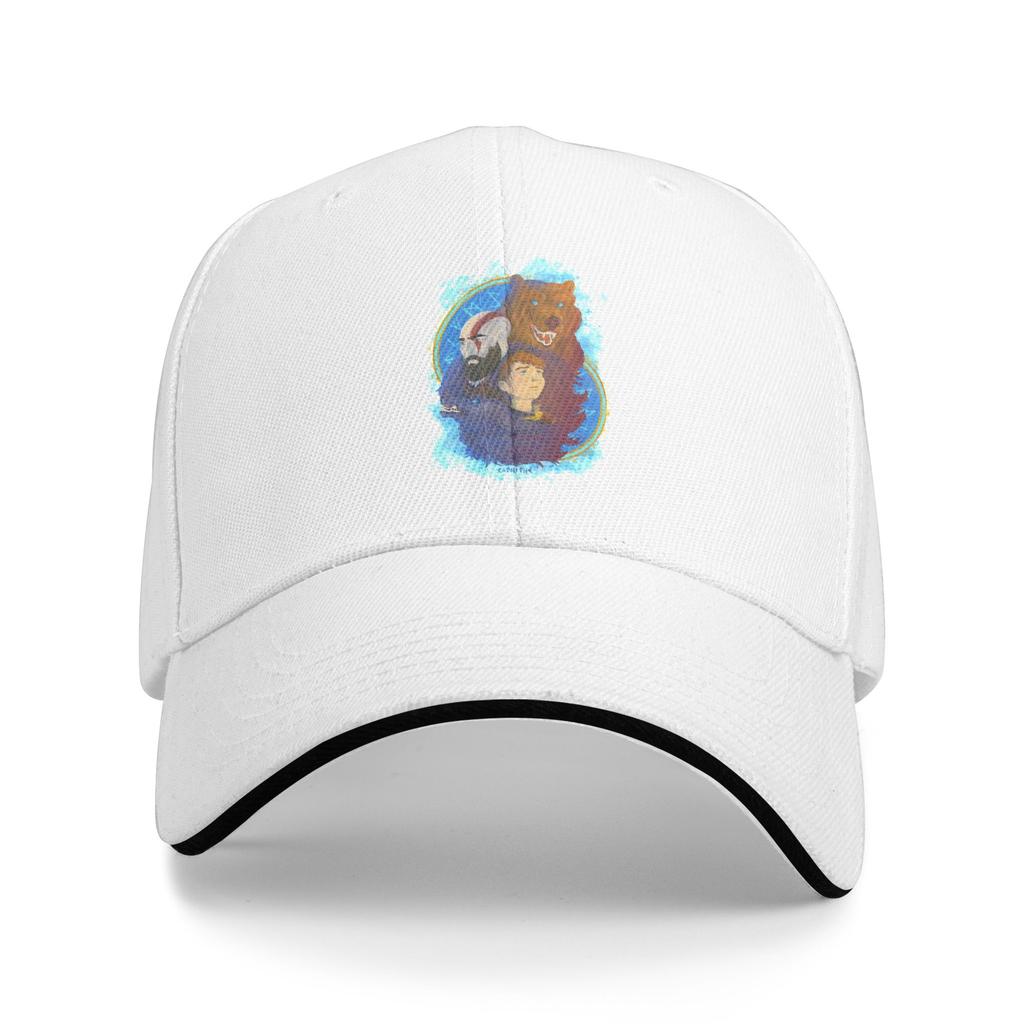 God of War Kratos Quote Gaming Baseball Cap Hip Hop  Sandwich Hats Unisex Style Breathable Dad Hat Activities
