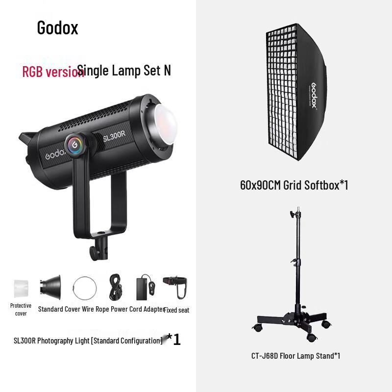 Godox SL300R Bi-Color LED Video Light Kit