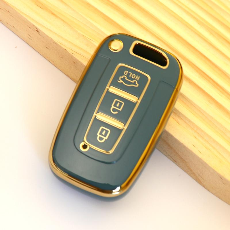 3/4 Buttons Car Key Case Cover For Kia Hyundai EQUUS Optima K5 Forte Opirus Rohens Ix35 SOUL SORENTO MOHAVE Borrego Shell Fob