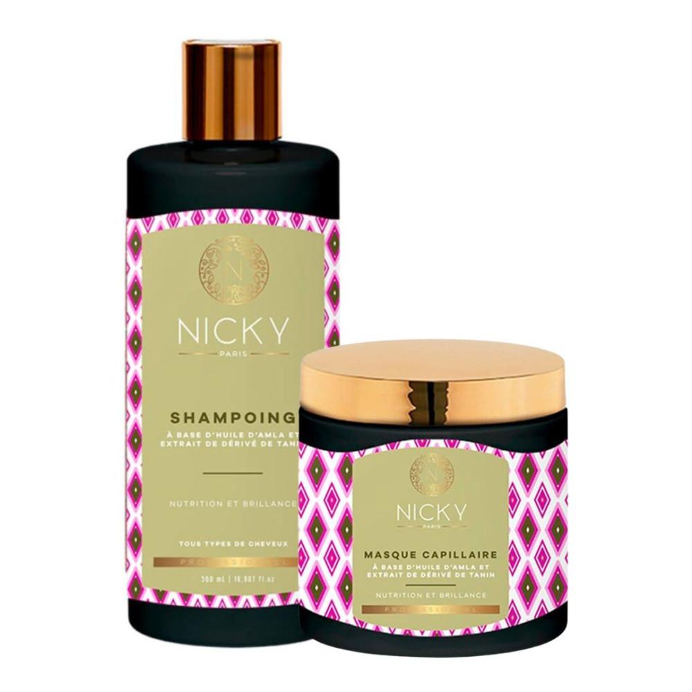 

Nicky Paris - Набор шампуней и масок с маслом Амлы и Танина -