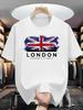 Summer Unisexs 100 Pure Cotton Casual Fashionable Loose Boston EST 1997 Printed Round Neck Short Sleeved TShirt Versatile Top