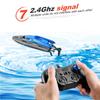 RC Boat Remote Control Boat 30KM H High Speed IPV7 Waterproof 2.4GHz 4 Channel Racing Boat for Kids Adults