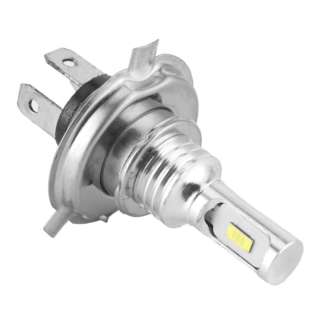 Headlight Fog Lamp LED Bulb Chip for Motorcycle Car WH4 Plug 80W DC 12V 24V(White 3000K )