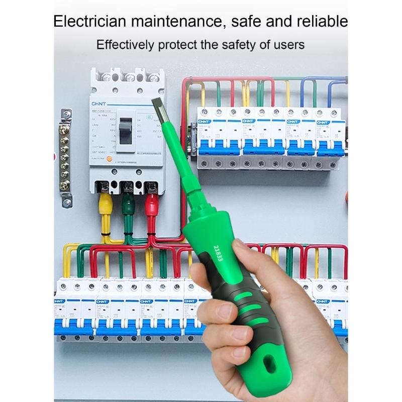 Heavy Duty Double Ended Magnetic Screwdriver Heavy Duty Double Tip Design High Torque for Mechanics Electrical Repairs