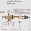 Thick Handle Snow Foam Lance 1L Foamer Sprayer Car Washer Foam Generator  Car Cleaning Accessory