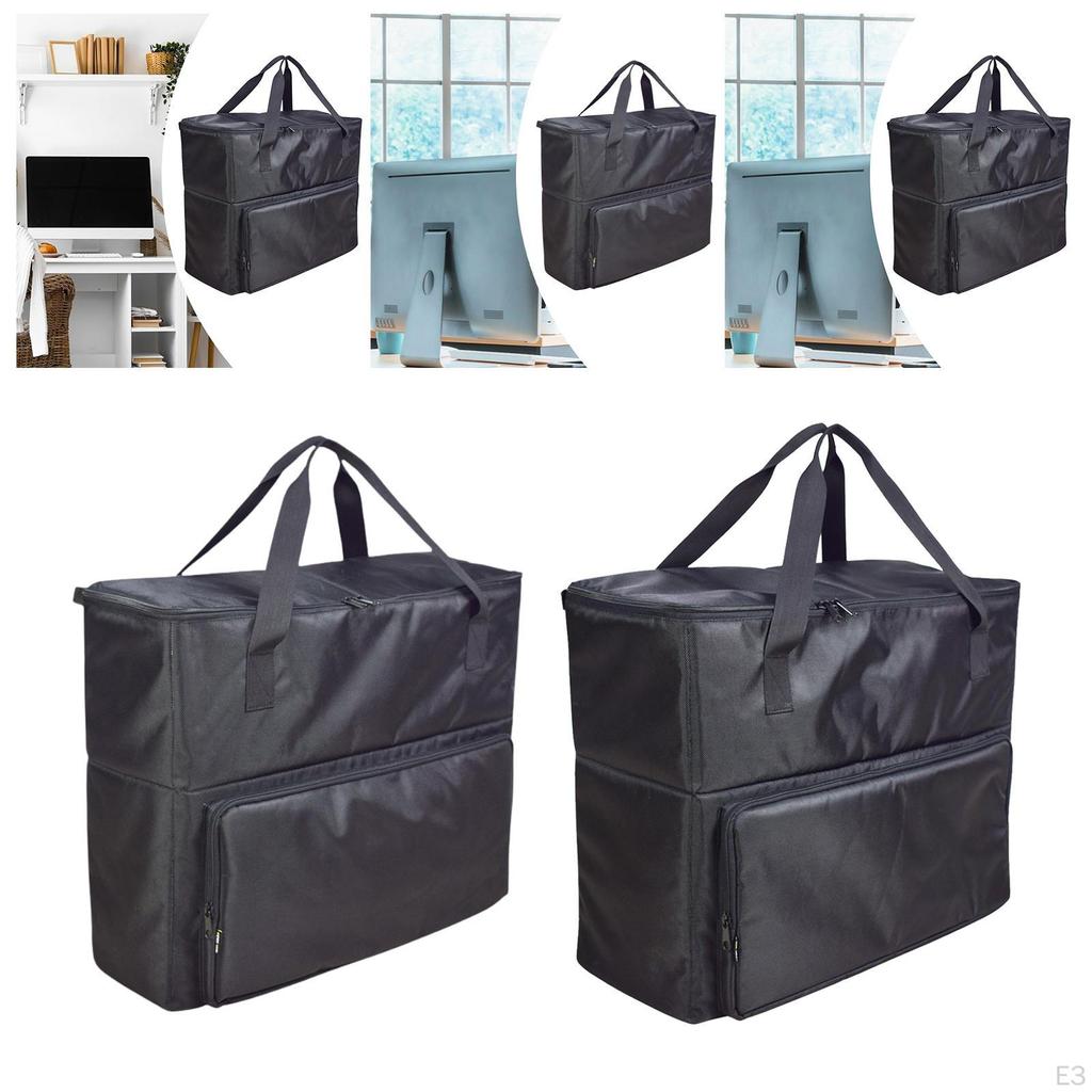 Computer Handbag Monitor Storage Zipper Oxford Carrier Portable Screen Protective Travel Carrying