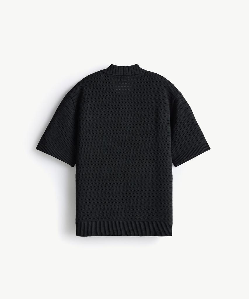 STCO Collar Crochet Knit_Black (Oversized)_Sktxb72Osb