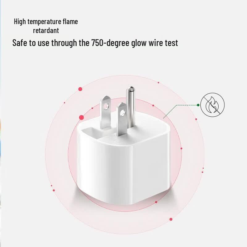 Bull 2-Pin to 3-Pin Power Adapter CN plug (adapter included)