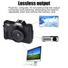 Digital Camera Video Vlog Camcorder Portable Handheld 16X Digital Zoom PX HD NightvisionS Selfie Camera for YouTube 4K