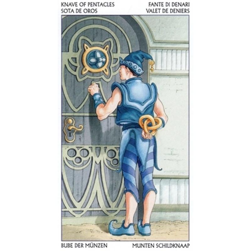 10,3*6 cm Tarot med 78 dører