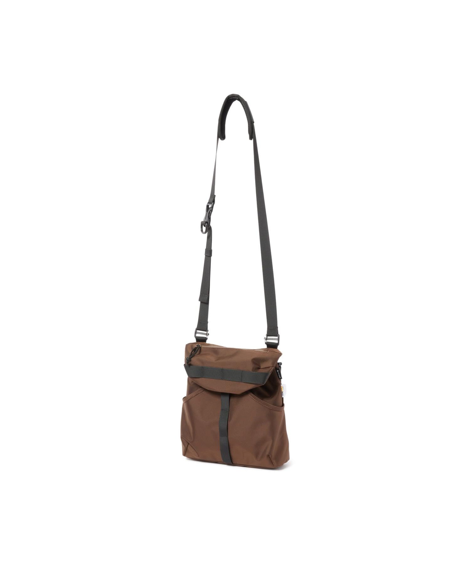 Snow Peak Recycled Cordura Shoulder Bag Shoulder Crossbody Brown SB-26SU015, Bag, Bag, Men s/Women s,