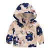Bedruckte Jacke Strickjacke Kinder Mädchen Jungen Kapuzen Langarm Reißverschluss Blumen Auto Cartoon Windjacke