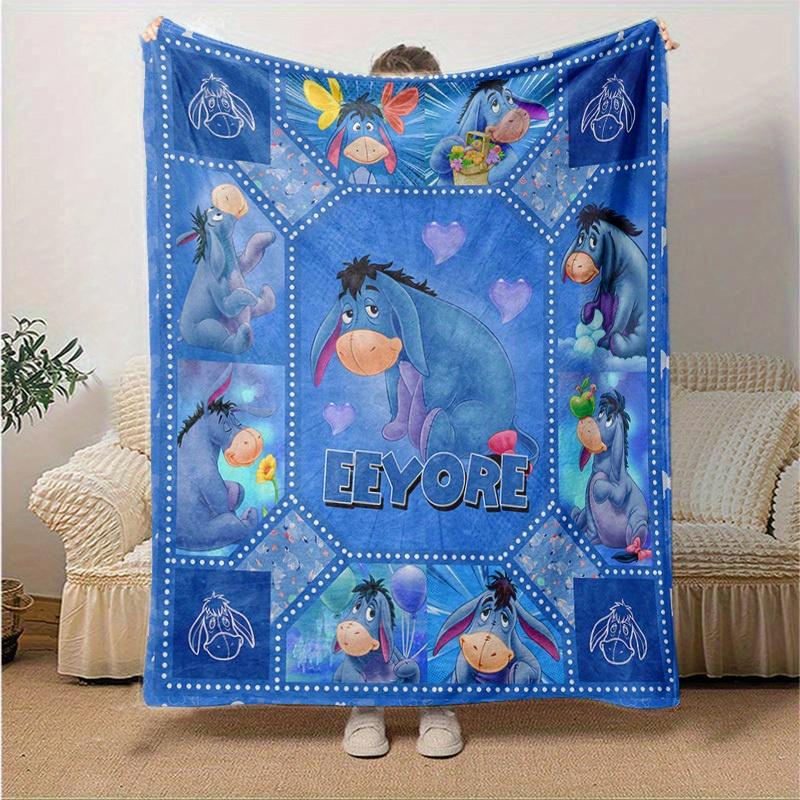 1 Stück I-Aah Blaue Bettdecke Tagesdecke Decke für Zuhause Büro Draußen Geschenk