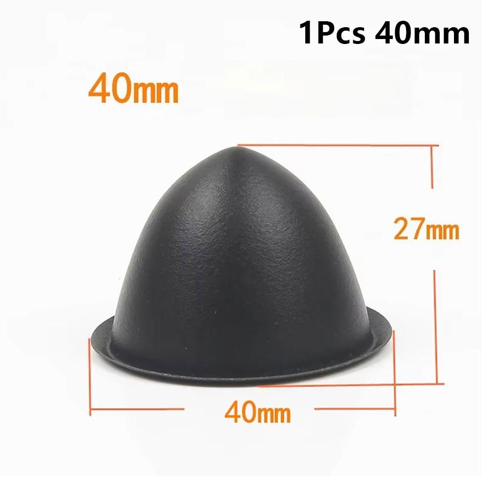 1/4Pcs Durable 35/40/45/50mm Speaker Dust Cover Black Tip Coned Dust Caps PP Protective Sleeve Speaker Repair Parts Accessories