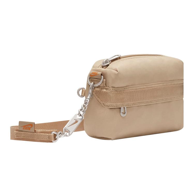 New Nike Fabric Fanny Pack, Handheld Bag, Shoulder Bag, Crossbody Bag Regular Unisex Desert Yellow Brown Lime Gray CW9304-250