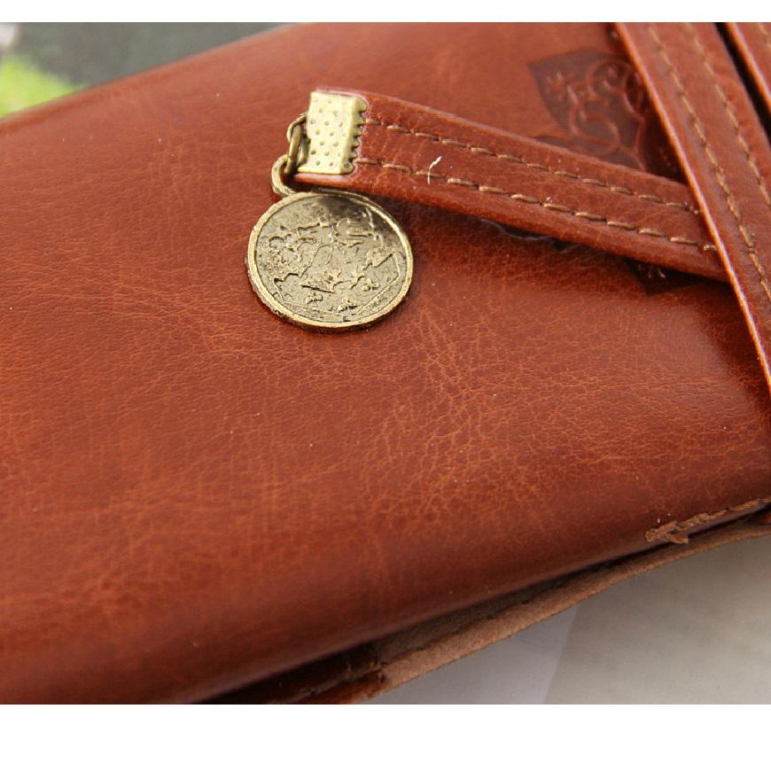 Twilight Vintage Leder braun Stift Federmäppchen Tasche Aufbewahrungstasche Briefpapier