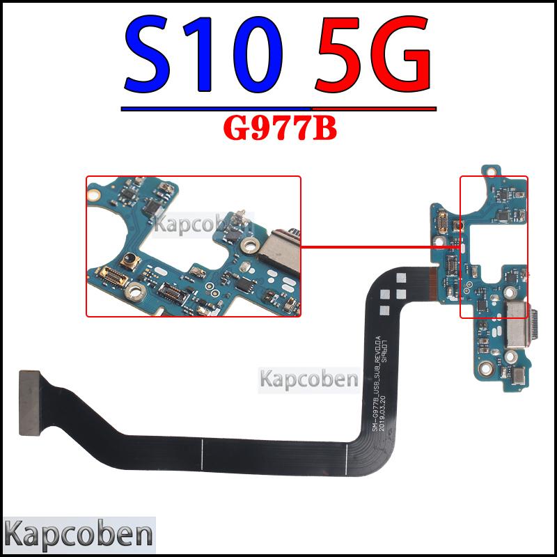 Usb Dock Charger Port for Samsung Galaxy S20 Fe S10 Lite Plus Ultra G977 G981 G986 G988 G970 G780 B N U V Charging Board Module