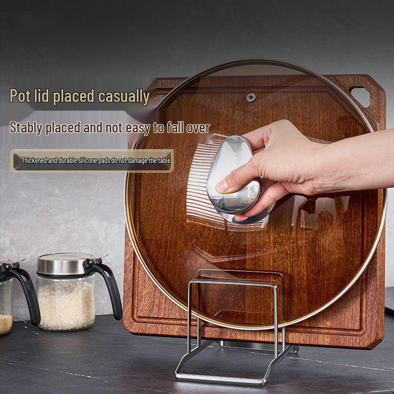 Suport Premium Multifuncțional din Oțel Inoxidabil pentru Tocătoare