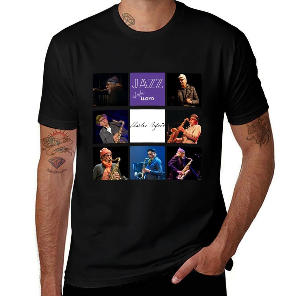 Jazz Music Legends - Charles Lloyd T-Shirt Outdoor Activity Sports T-Shirt