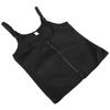 2 in 1 Sportlicher Body Shaper Verstellbarem Reißverschluss Schweißweste Taillentrainer für Frauen FitnessS für 45‑50kg Personen