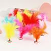 Colorful Feathers Shuttlecock Interactive Games Toys Leg Muscle Strength Body Flexibility Training Fitness Props Fun Gifts For Kids