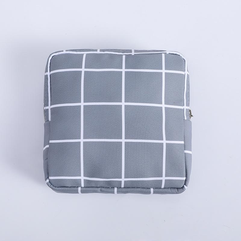 1pc Portable Sanitary Napkin Storage Bag - Girls' Cosmetic Lipstick Pouch with Travel Headset Coin Organizer - Convenient and Discreet Storage for P