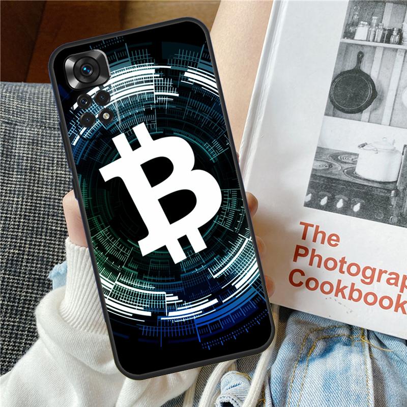 Bitcoin Phone Case For Xiaomi Redmi Note 12 12S 12C 13C 10 10C 10A 9 9C 10S 11S 11 Pro Soft Cover