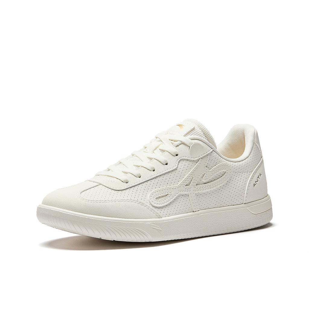 Anta Man Dance Low top Skateboard Shoes Women's White 922618009-2