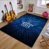 Toronto Maple Leafs Logo Design Patterned Carpet, Non Slip Mat Suitable for Living Room and Bedroom Sofas
