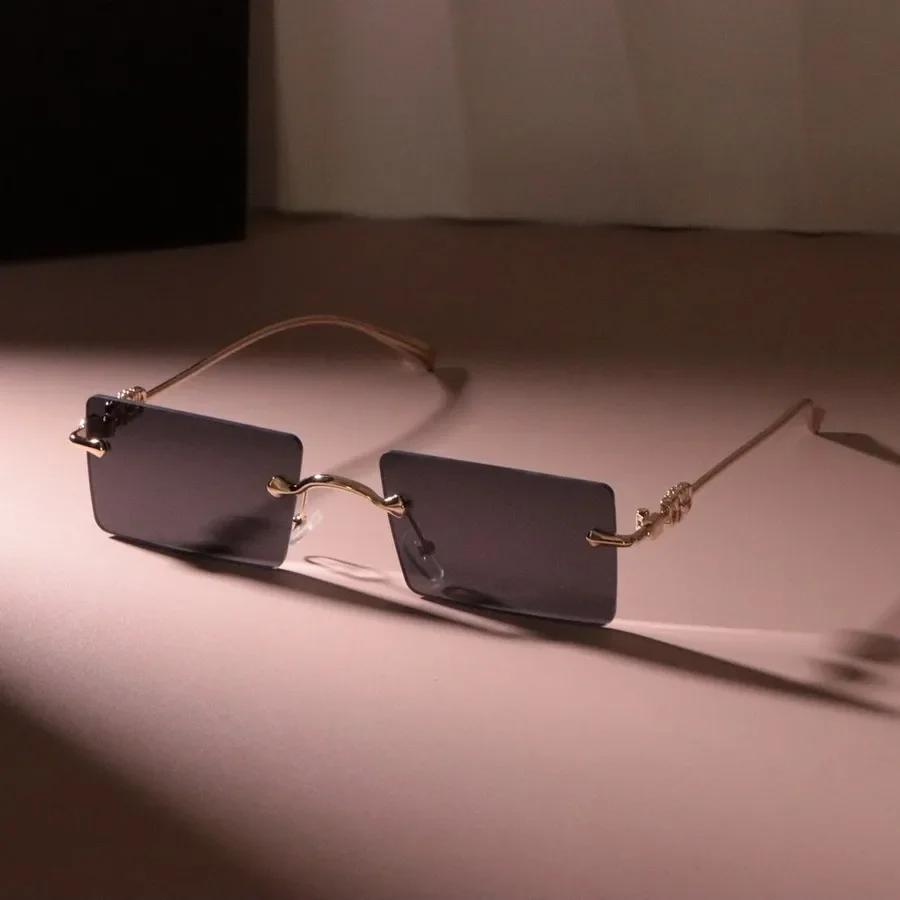 

Fashion Metal Frame Sunglasses Women Men Minimalist Square Designer Sun Glasses Male Female Brand Colorful Travel Oculos De Sol Other