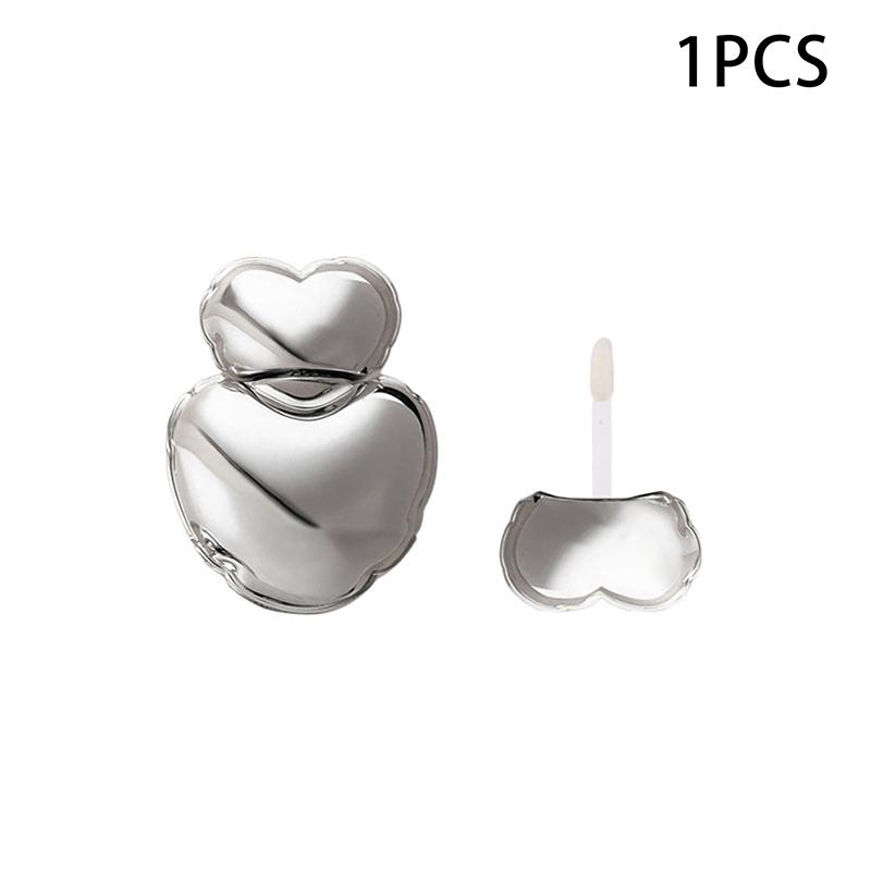 1/3/5Pcs Diy Heart-Shaped Lip Balm Tube Container With Cap Empty Lipstick Bottle Lipgloss Tube Cosmetic Sample Container 1