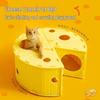 Durable Cat Tunnel Toy for Self-Entertainment and Boredom Relief with Climbing Ball and Tease Shape