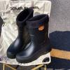 Wholesale Factory Men Anti-slip Waterproof Fashion Rain Shoes Rain Boots